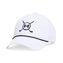 Under Armour Drive Mid Rope Golf Cap - Puti