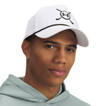 Under Armour Drive 미드 로프 골프 모자 - 화이트