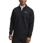 Under Armour Drive Pro 1/2 Zip 골프 미드레이어 - 블랙