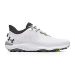 Under Armour Drive Pro Wide Golf Chaussures de golf - Metal de pistolet blanc / métallique