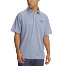Kaos Polo Golf Under Armour Match Play - Putih/Biru
