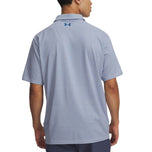 Under Armour Match Play Polo Golfshirt - Wit/Blauw