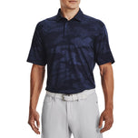 Under Armor Playoff 2.0 Jacquard Golf Polo Shirt - Midnight Navy