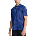 Under Armour Playoff 3.0 Polo de golf imprimé - Tech Blue / Black