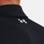 Under Armour Playoff Blocked Golf Polo Shirt - Black