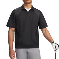 Under Armour Short Sleeve Drive Wind Golf 1/4 Zip - Black