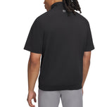Under Armour Short Sleeve Drive Wind Golf 1/4 Zip - Black