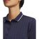 Sa ilalim ng Armor Women Drive Jacquard Golf Polo Shirt - Hatinggabi Navy/White