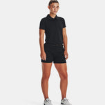Under Armour Women 's Playoff Golf Polo Shirt- 블랙