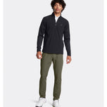 Under Armour Drive Pro Storm Hybrid Golf Half Zip - Black
