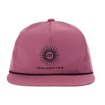 Travis Mathew Vacationer Snapback Cap - Damson