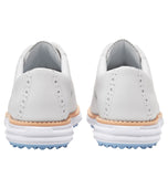 Cole Haan Women's ØriginalGrand Shortwing Ladies Golf Shoe - Optic White/Bluebell