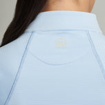 Peter Millar 여성 여성 설탕 스트라이프 퍼스 1/4 미드 레이어 - 코티지 블루