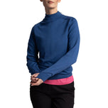 Cross Women Gillian Crew Golf Knit - Tunay na Blue