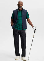 J.Lindeberg Donny Golf Polo Shirt - Forest Biome