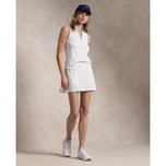 RLX Ralph Lauren Women's 15 "performance back -geplooid skort - Ceramic White