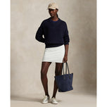 Rlx Ralph Lauren Frauen 17 "Performance Aim Golf Skort - Creme weiß