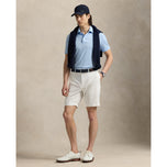 RLX RALPH LAUREN 경량 공기 흐름 저지 골프 폴로 셔츠 - 사무실 블루