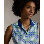 RLX Ralph Lauren Women Stretch Jersey Cropped Golf Shirt - Spring Wicker