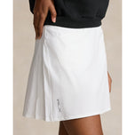 Rlx Ralph Lauren Women's Performance 17 "Pliaged AIM Skort - Ceramic White