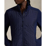 RLX Ralph Lauren Frauen coole Wollhybrid -Performance Vollzip -Jacke - raffinierte Marine