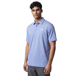 Under Armour Playoff Stripe Golf-Poloshirt – Blau/Weiß