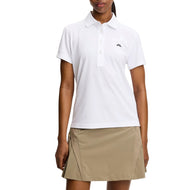 J.Lindeberg Bridge Golf-poloshirt voor dames - Wit