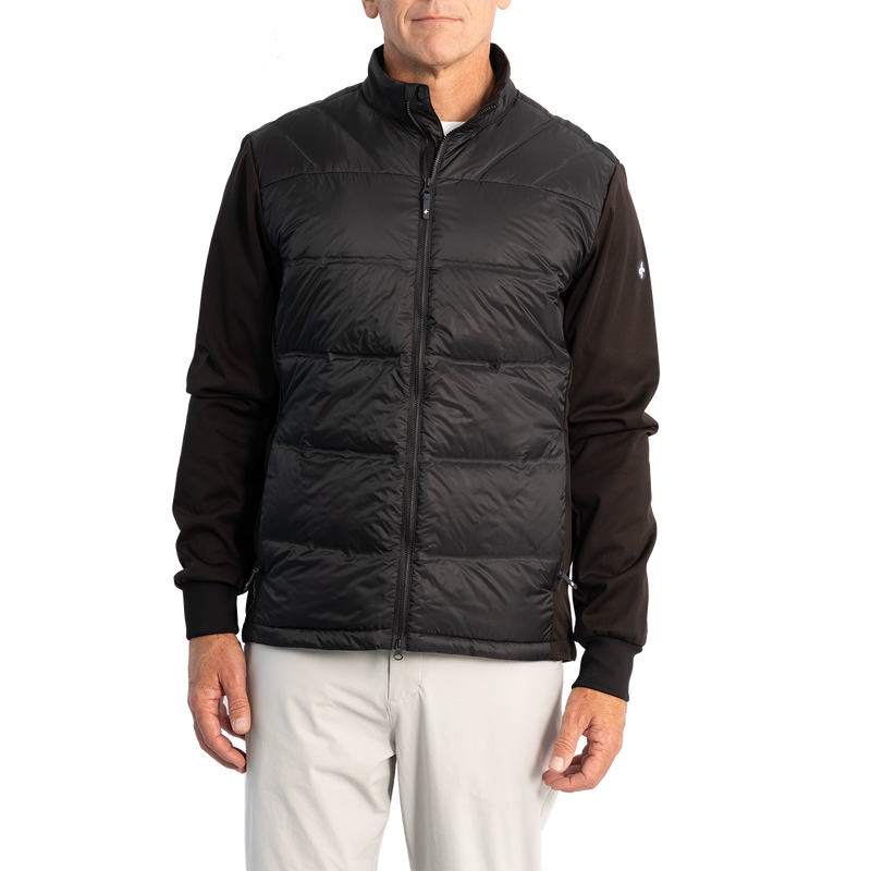Cross Pro Hybrid Golf Jacket - Black
