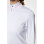 J.Lindeberg Women's Susanna Golf mitten in der Schicht - Weiß