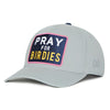 G/Fore Pray For Birdies Snapback Golf Hat - Nimbus