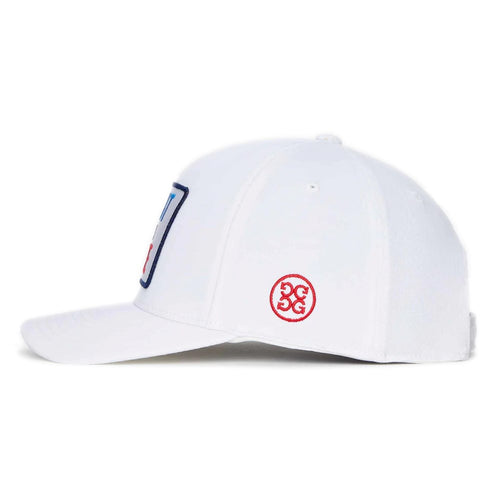 G/fore Shut Your Face Snapback Hat - Snow