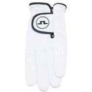 J.Lindeberg Rudd Cabretta Leather Golf Glove - White