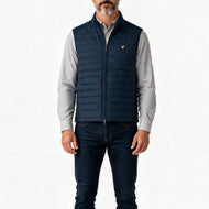 Lyle＆Scott Hybrid缝完全拉链高尔夫吉列 - 莱德蓝色
