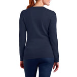 NIVO dames Nicole V -hals trui - Navy