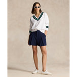 RLX Ralph Lauren Performance féminine Pleered Golf Shorts - Marine raffinée