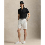 Rlx Ralph Lauren Leichtes Luftstrom -Jersey Golf Polo -Hemd - Polo Schwarz