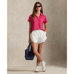 RLX Ralph Lauren Women's Tour Performance Golf Shirt- Currant