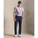 RLX Ralph Lauren 印花輕質氣流高爾夫 Polo 衫 - 秋季藍色 Beekman Deco