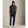 Rlx Ralph Lauren Viette de golf Zip Full Full - Gris de charbon de bois