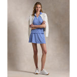 Rlx Ralph Lauren Femme "Jersey en maillot A-Line Golf Skort - Resort Bleu / Blanc