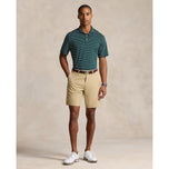 RLX RALPH LAUREN 스트라이프 가벼운 공기 흐름 골프 폴로 셔츠 -New Forest Multi