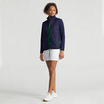 RLX RALPH LAUREN Dames Hybride Volledige ritsjack - Franse marine/cruise groen