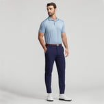 Rlx Ralph Lauren Performance Jacquard Golfhemd - Schiff blau
