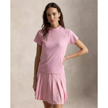 RLX Ralph Lauren Drop Needle Rib-golfshirt voor dames - lichtroze