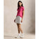 RLX Ralph Lauren Tour Performance Golf-poloshirt voor dames - Felroze