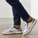 Kasut Golf Lebar Kalis Air Cole Haan GrandPrø Crossover - Ivory/Navy