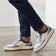 Kasut Golf Lebar Kalis Air Cole Haan GrandPrø Crossover - Ivory/Navy