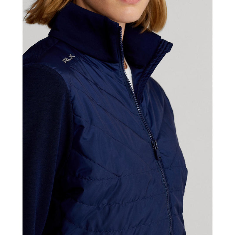 RLX Ralph Lauren Women's Cool Wool Hybrid Jacket - French Navy
