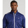 RLX Ralph Lauren Stratus Plaid Water -Repellent Full Zip Golf Jacket - French Navy Glen Plaid