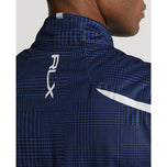 Rlx ralph lauren stratus plaid volledig ritsvest - Franse marine glen plaid